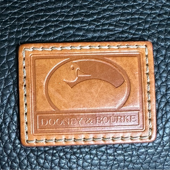 DOONEY & BOURKE - Black Pebbled Leather Hanna Bag - Picture 8 of 16